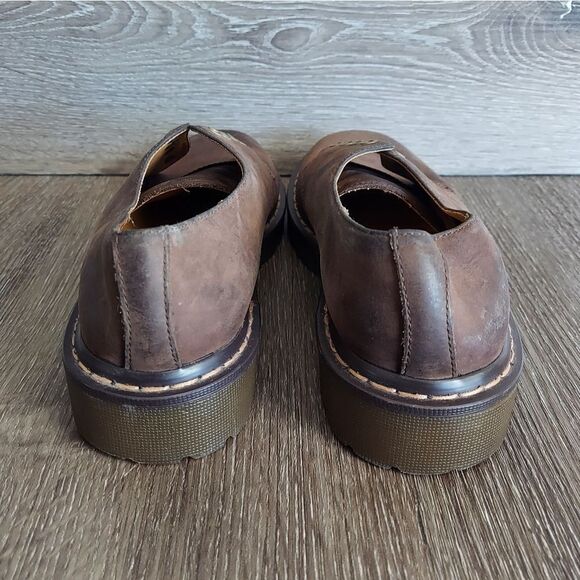 Arizona Jean Co Vintage Brown Leather Oxfords Size 7 - Picture 5 of 10